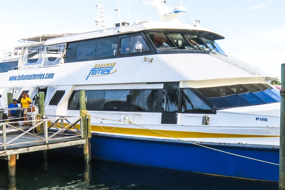 Ferry from Nassau to Harbour Island