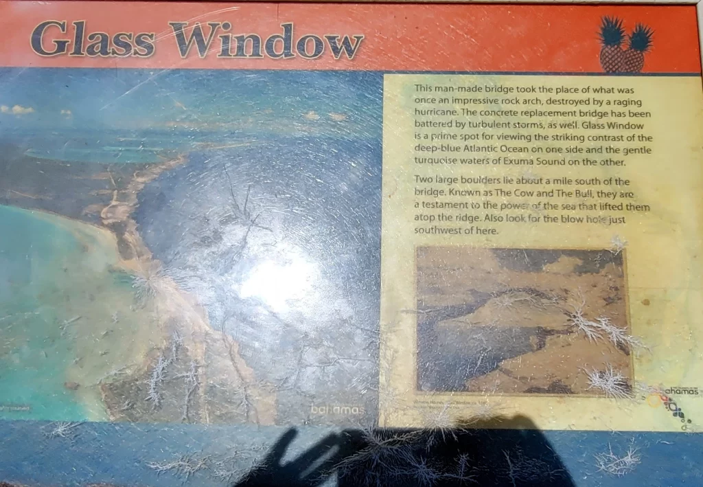 Glass Window Bridge history Harbour Island Bahamas