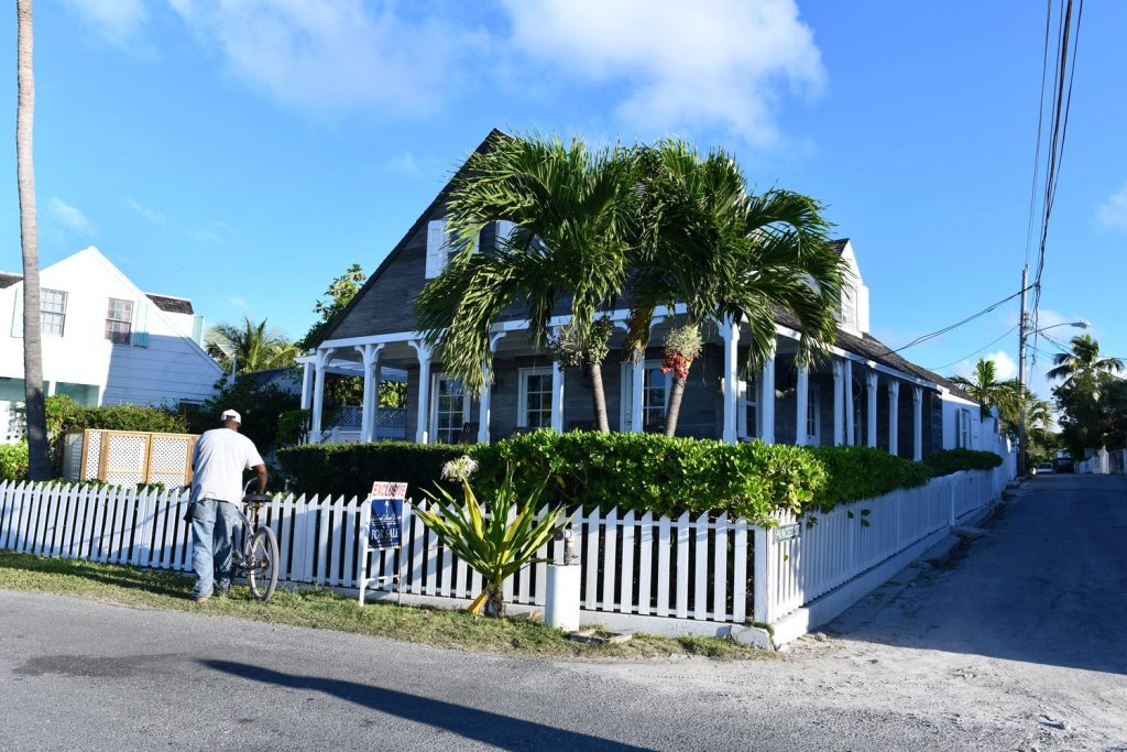 Colonial houses of Harbour Island Bahamas