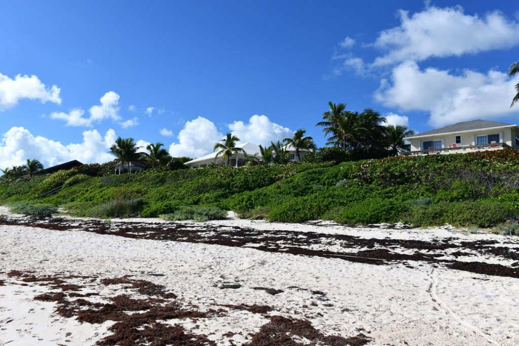 Oceanfront homes of Harbour Island Bahamas