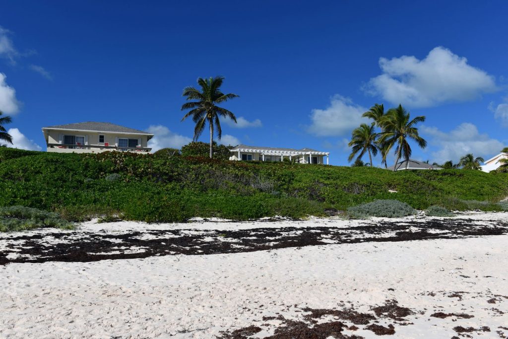 Oceanfront homes of Harbour Island Bahamas
