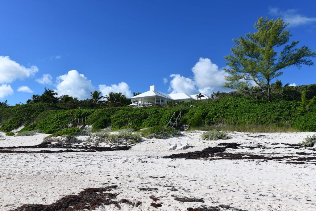 Oceanfront homes of Harbour Island Bahamas