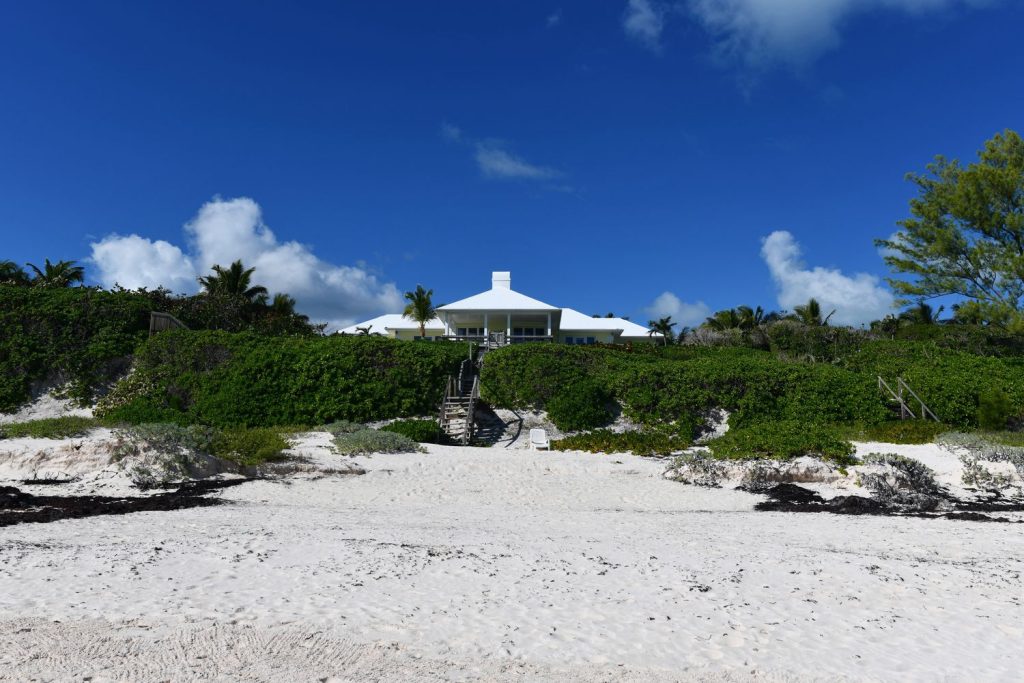 Oceanfront homes of Harbour Island Bahamas