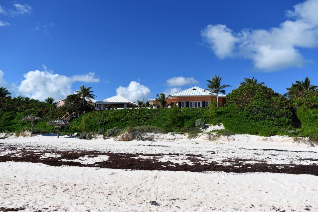 Oceanfront homes of Harbour Island Bahamas