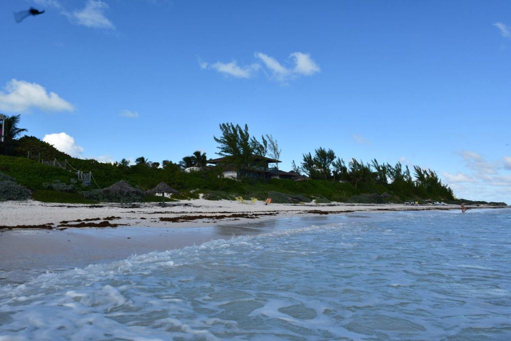 Oceanfront homes of Harbour Island Bahamas