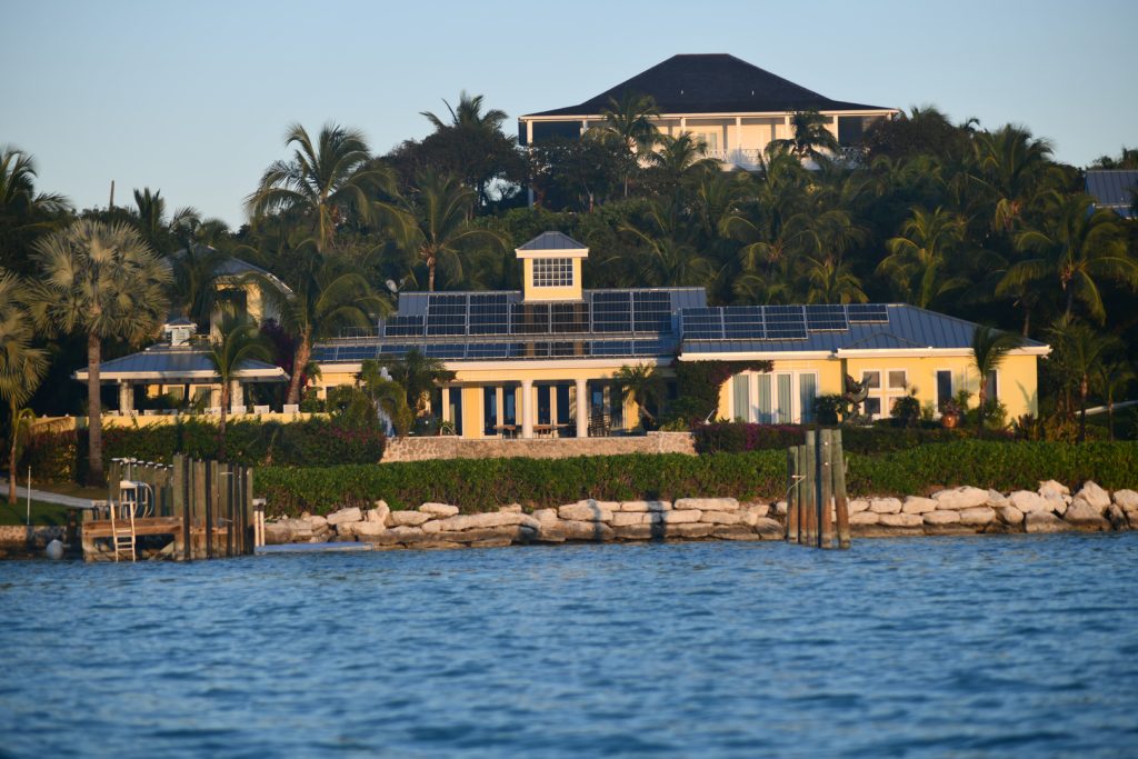 Harbour Island Bahamas bayfront homes