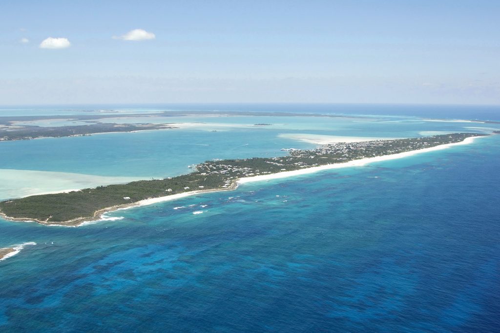 Harbour Island Bahamas coastline