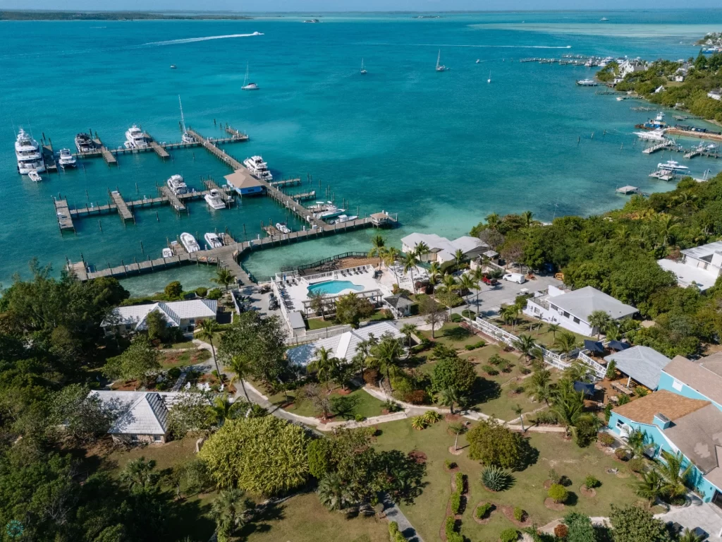 Romora Bay Marina in Harbour Island Bahamas