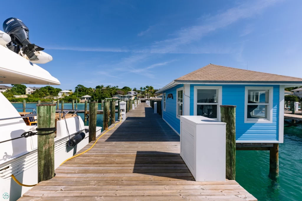 Romora Bay Marina at Harbour Island Bahamas